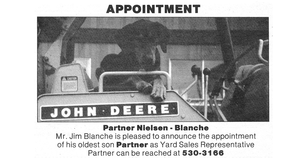 From the archives: Partner at Blanche