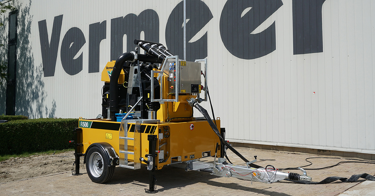 Introducing The All-Electric Vermeer R500 Reclaimer