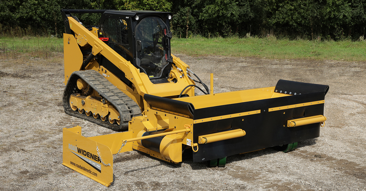 Road Repair Contractors Achieve 90% Less Maintenance With Road Widener’s FH-R Attachment
