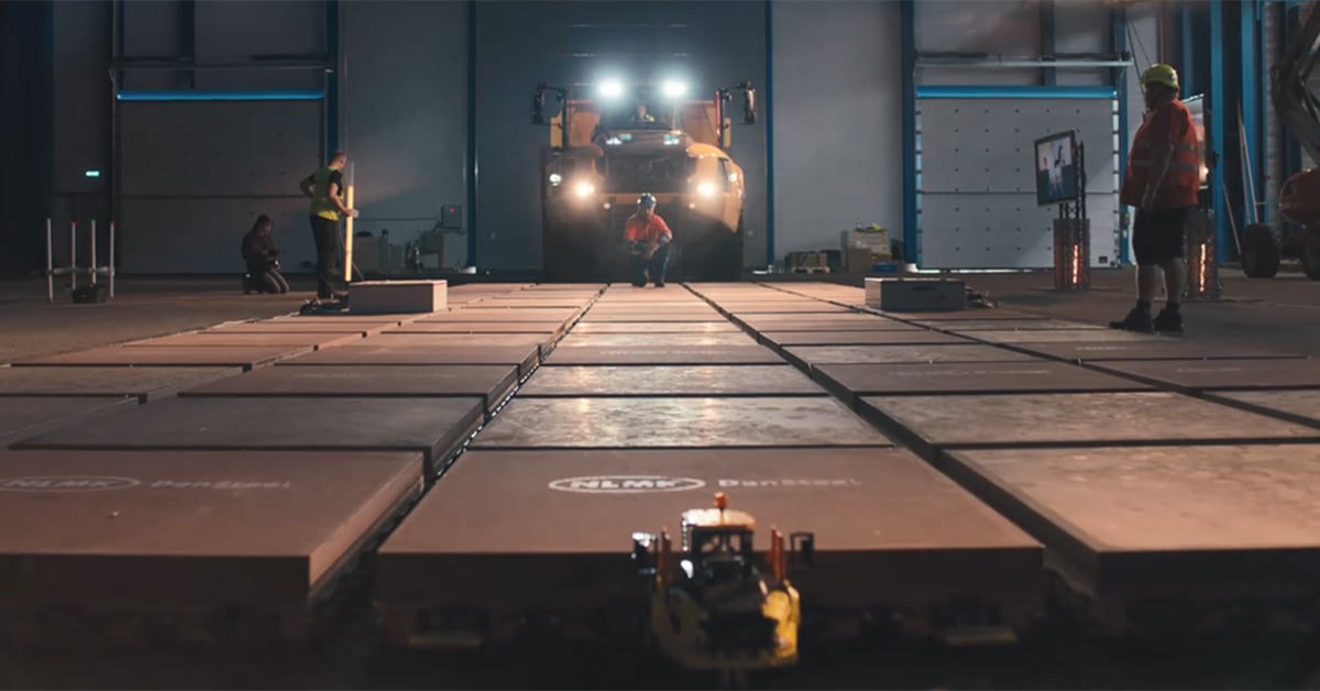 Could You Pull A 100-Ton Volvo Hauler Using Only Lego Technic Elements