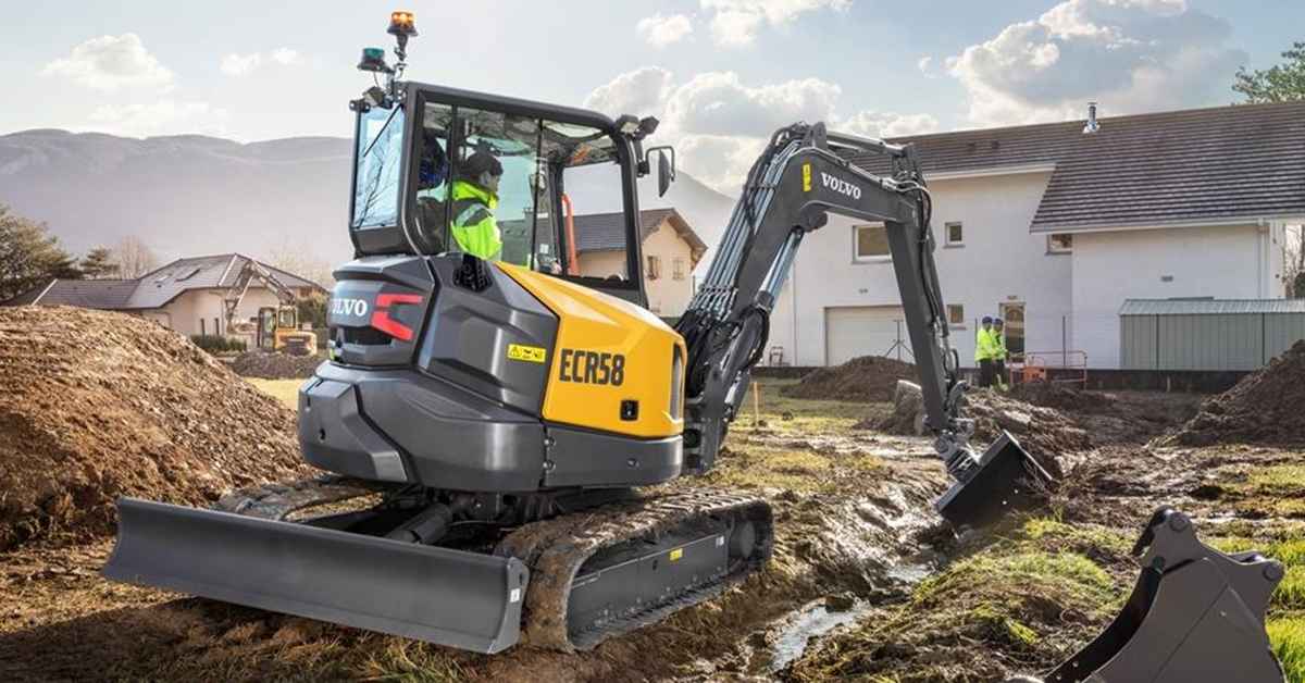 Volvo Construction Equipment Adds Two New Short-Swing Compact Excavators In North America