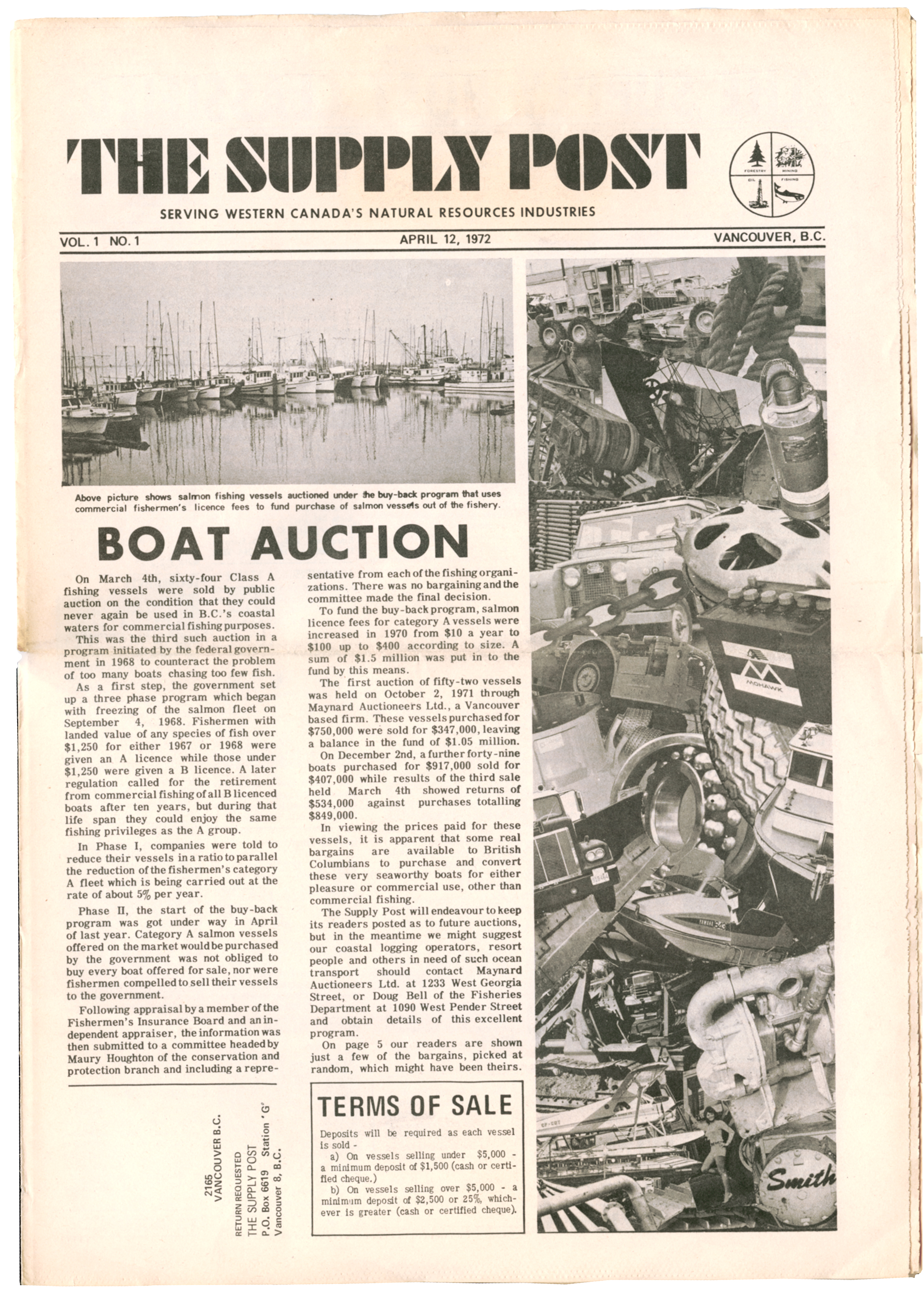 Supply Post's first issue